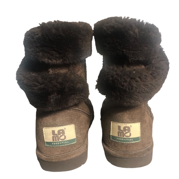 LA MO ESSENTIAL brown boots - Picture 2 of 7
